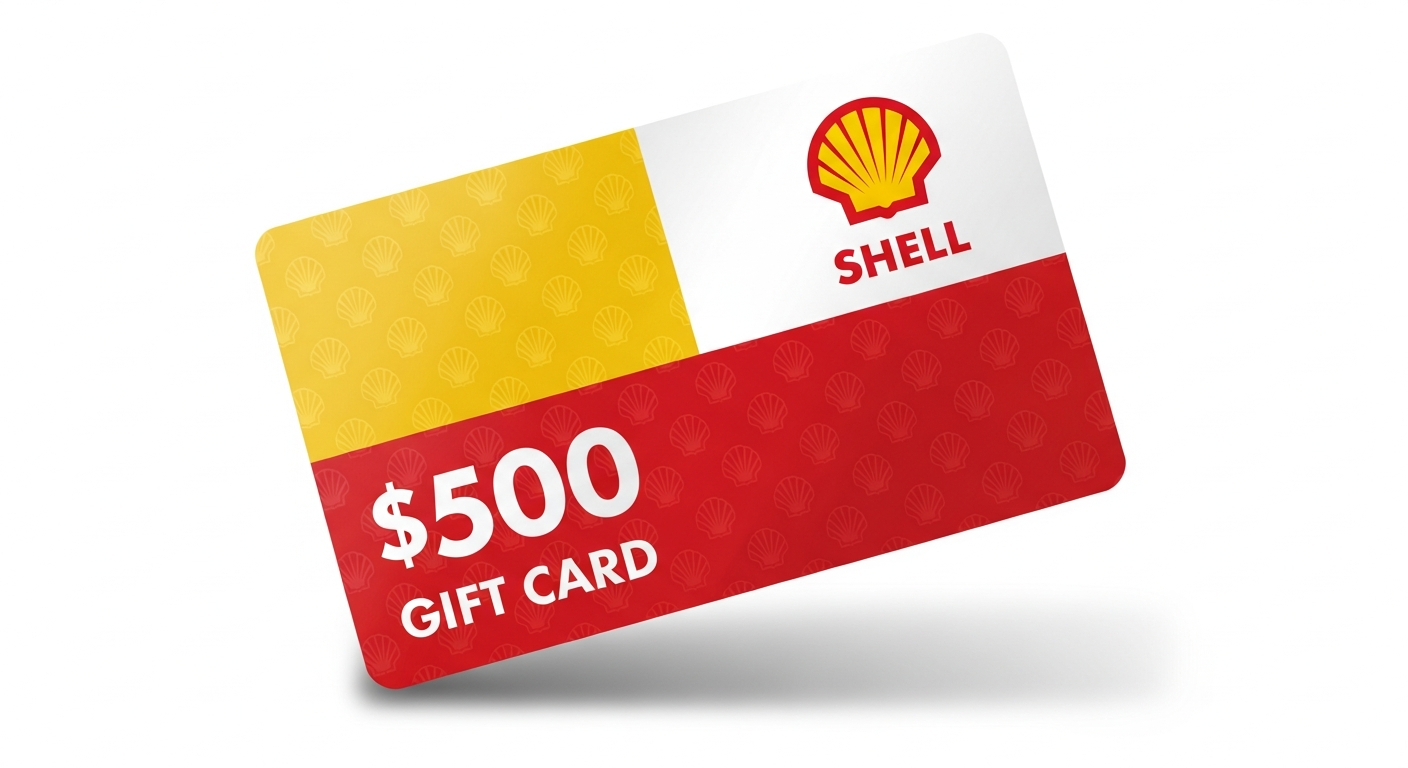 $500 Shell Gift Card