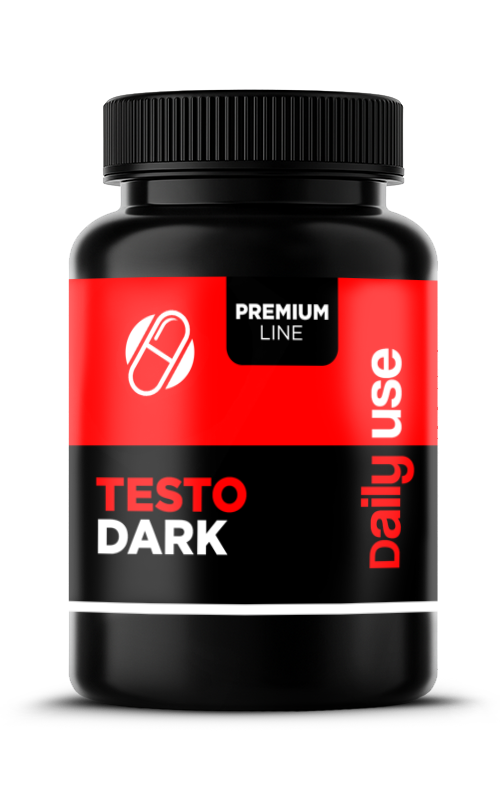 Testo Dark Premium Supplement Bottle